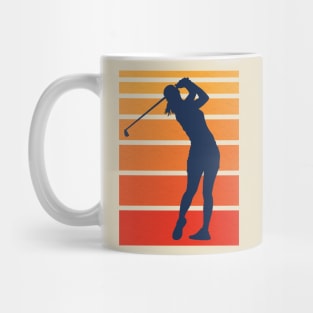 Vintage Golf Silhouette Mug